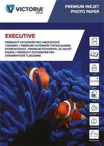 Foto papier "Executive", do atramentovej tlačiarne, vysoko lesklý, 10x15 cm, 260 g, VICT 20 listov